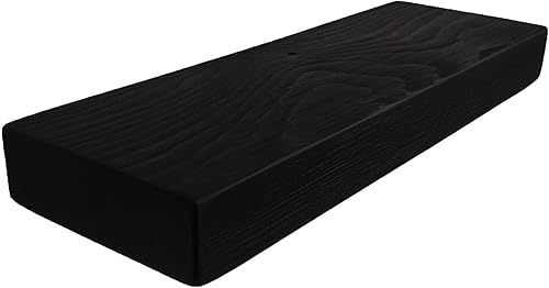 joelsantiques Estantes flotantes de madera de 18 pulgadas para pared, 18 x 8 x 2 pulgadas, hechos de madera natural, estantes de pared rústicos