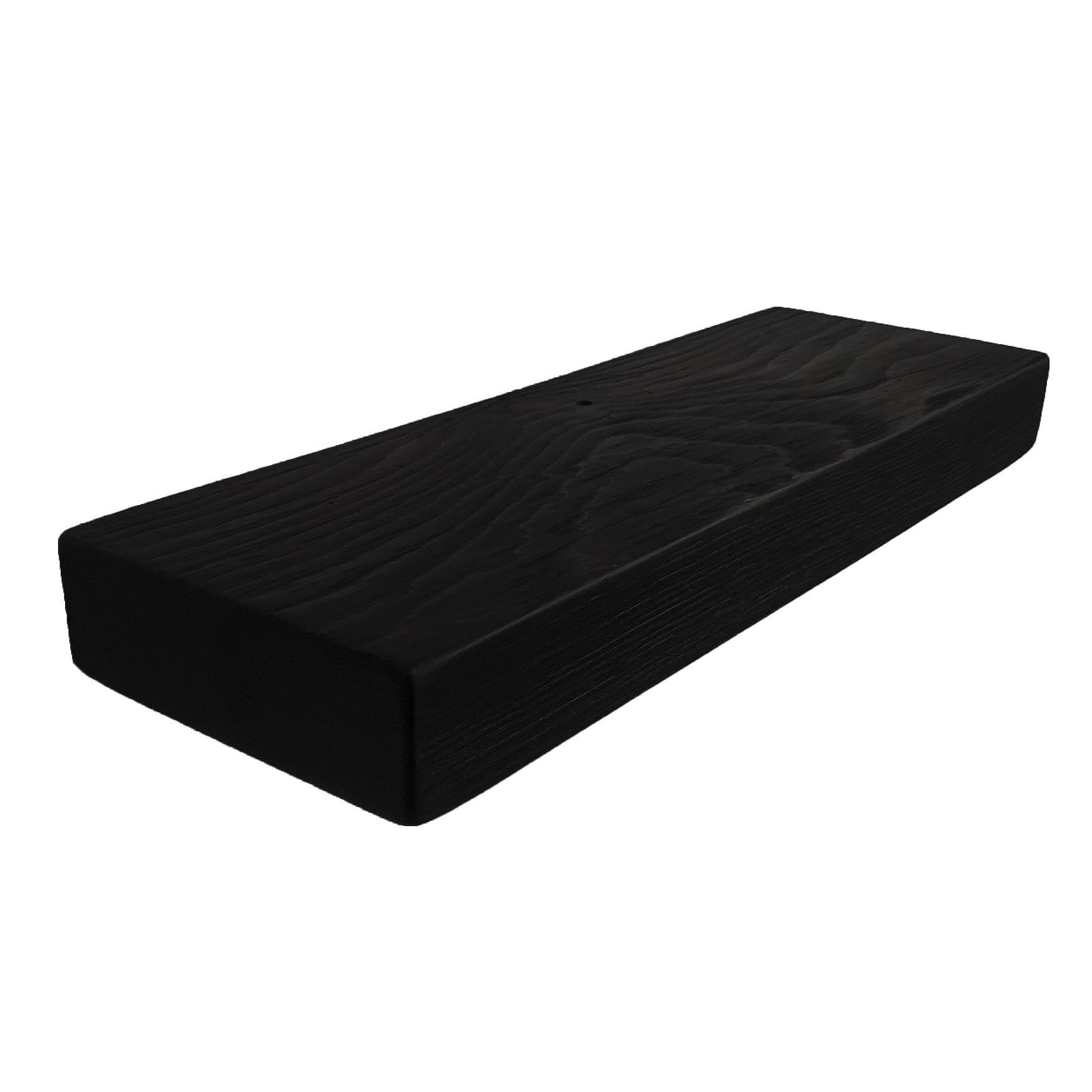 joelsantiques 18 Inch Wooden Floating Shelves for Wall - 18x8x2 in - Made of Natural Wood - Short Heavy Duty Rustic Wall Shelves for Bedroom - Perfect