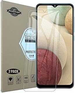 Aidinar.2 Packs,Screen Protector for Samsung Galaxy A12, Ultra-Thin 9H Hardness HD Clear,Samsung Galaxy A12 Tempered Glass Screen Protector