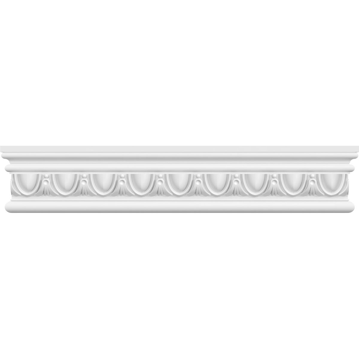 endurathane bedford crosshead wegg amp dart trim 8234 bottom width x 83 1834 top width x 3 1234h x 7834p factory primed