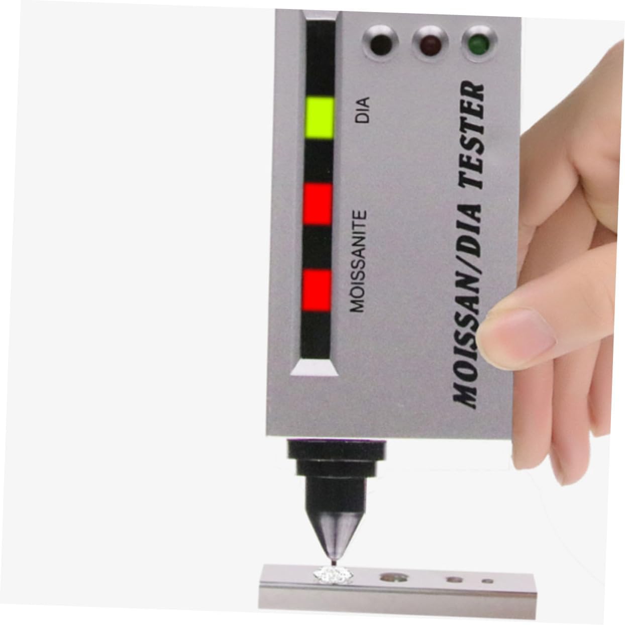 Artibetter Diamond Selector and Moissanite Tester Tool for Jewelers High Precision Measuring Pen LED Indicator Thermal Conductivity Test for Authenticity