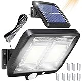 Installation facile - L'installation de ce spot solaire est extrêmement simple et intuitive. Placez simplement le panneau solaire et la lampe aux endroits souhaités, puis connectez-les avec un câble. L'ensemble du montage peut être effectué sans connaissances spécialisées ni outils. Après la connexion, il ne vous reste plus qu'à attendre que la lampe soit chargée. Maintenant, tout le monde peut profiter des avantages de l'éclairage solaire sans aucun problème.
