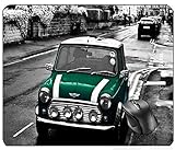 british racing green ral 6005 Größe: 200 mm x 240 mm x 3 mm (7,9 x 9,5 x 0,12 Zoll). Kleines Rechteck-Mauspad für Home-Office-Desktop-Arbeiten oder Geschäftsreisen.