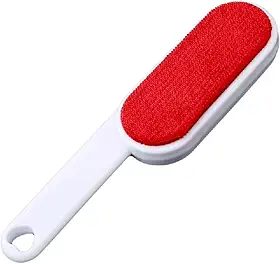 Escova Papa Bolinha e Tira Pelo para Roupas Sofás Carpetes Removedor de Fiapos e Pelos com Cabo Ergonômico