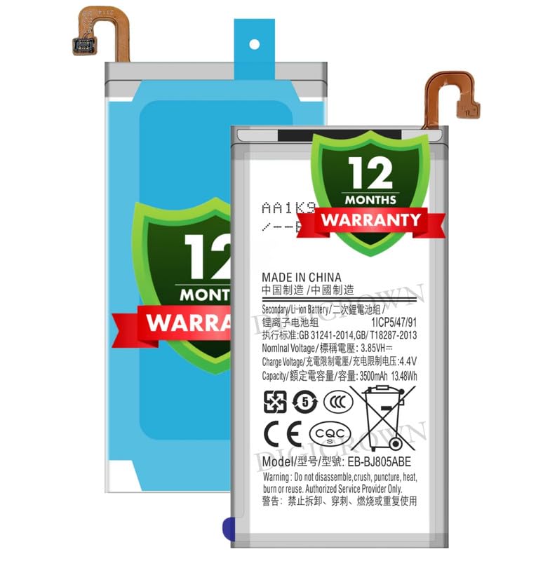 Image of Original EB-BJ805ABE Battery Compatible for Samsung Galaxy J8 | J8+ | A6+ (2018) | A9 Star Lite - (3500mAh) - 1 Year Warranty DF7