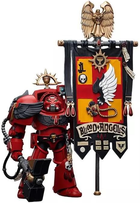 Bloomage Joytoy Tech - WH 40K - Blood Angels Assault Terminators Brother Leonid 1/18 Af