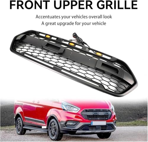 Calandre double pont pour grille antibrouillard avant de Transit Custom Trail - 4
