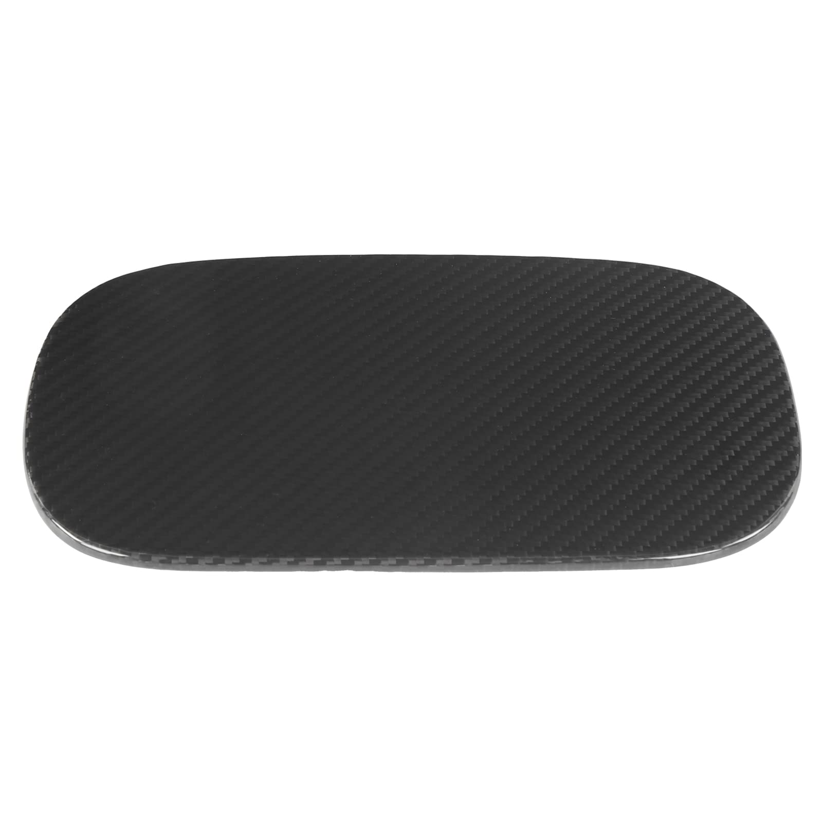 Ausla Pokrywa Zbiornika Paliwa Wykończenie Korka Wlewu Paliwa z Włókna Węglowego Czarny 241x136 Mm Osłona Chroniąca Przed Zarysowaniem Lekka Dekoracja Zewnętrzna dla Sterowników XC60 2018 2019 2020