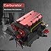 Luminda SEMTO Engine Model Kit That Works, ST-NF2 7.0 Mini Inline Double-Cylinder Four-Stroke Air-Cooled IC Engine Model Kit, DIY Assembly Educational Science Engine Set for Adults
