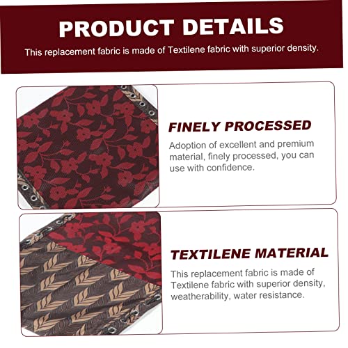 Levemolo 1 Conjunto De Cadeiras De Praia Cadeiras De Substituição De Tecido Cadeira De Balanço Suspe