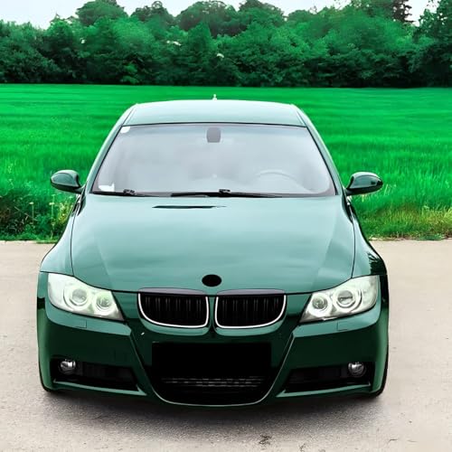Rejilla frontal parachoques para Serie 3 E90 E91 325i 328i 335i 2005-2008, accesorio de riñón 4