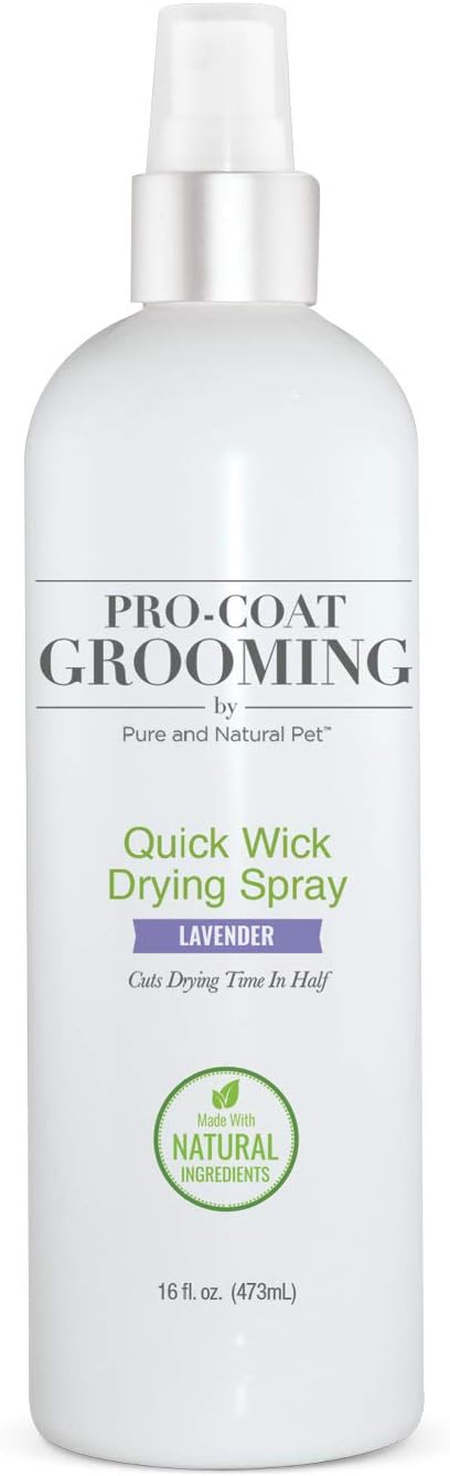 Pro-Coat Grooming - Quick Wick Drying Spray (Lavender)
