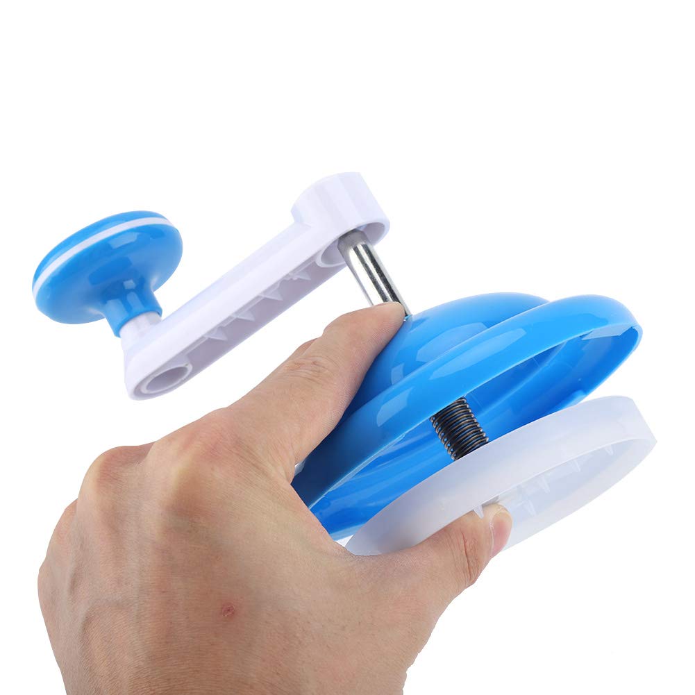 Máquina de afeitar de hielo, manivela portátil, trituradora de hielo manual, máquina para hacer cono de nieve, herramienta de cocina para el hogar, granizado, hielo afeitado 9