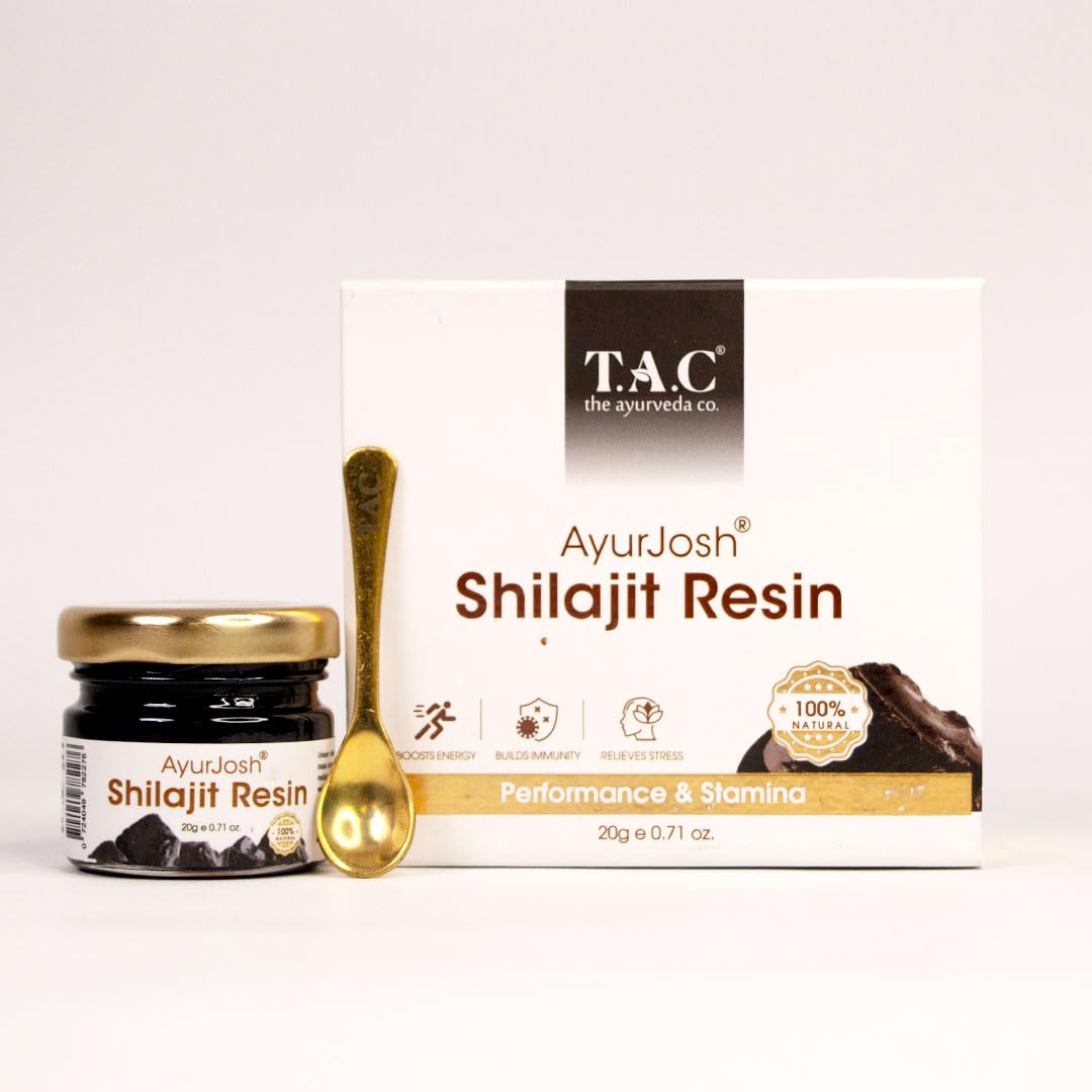 TAC - The Ayurveda Co. AyurJosh Himalayan Shilajit Resin | With Fulvic Acid & 84 Trace Minerals | For Boosted Immunity, Strength & Metabolism | 100% Natural | 20gm (B094YH2CJK) Amazon Price History, Amazon Price Tracker