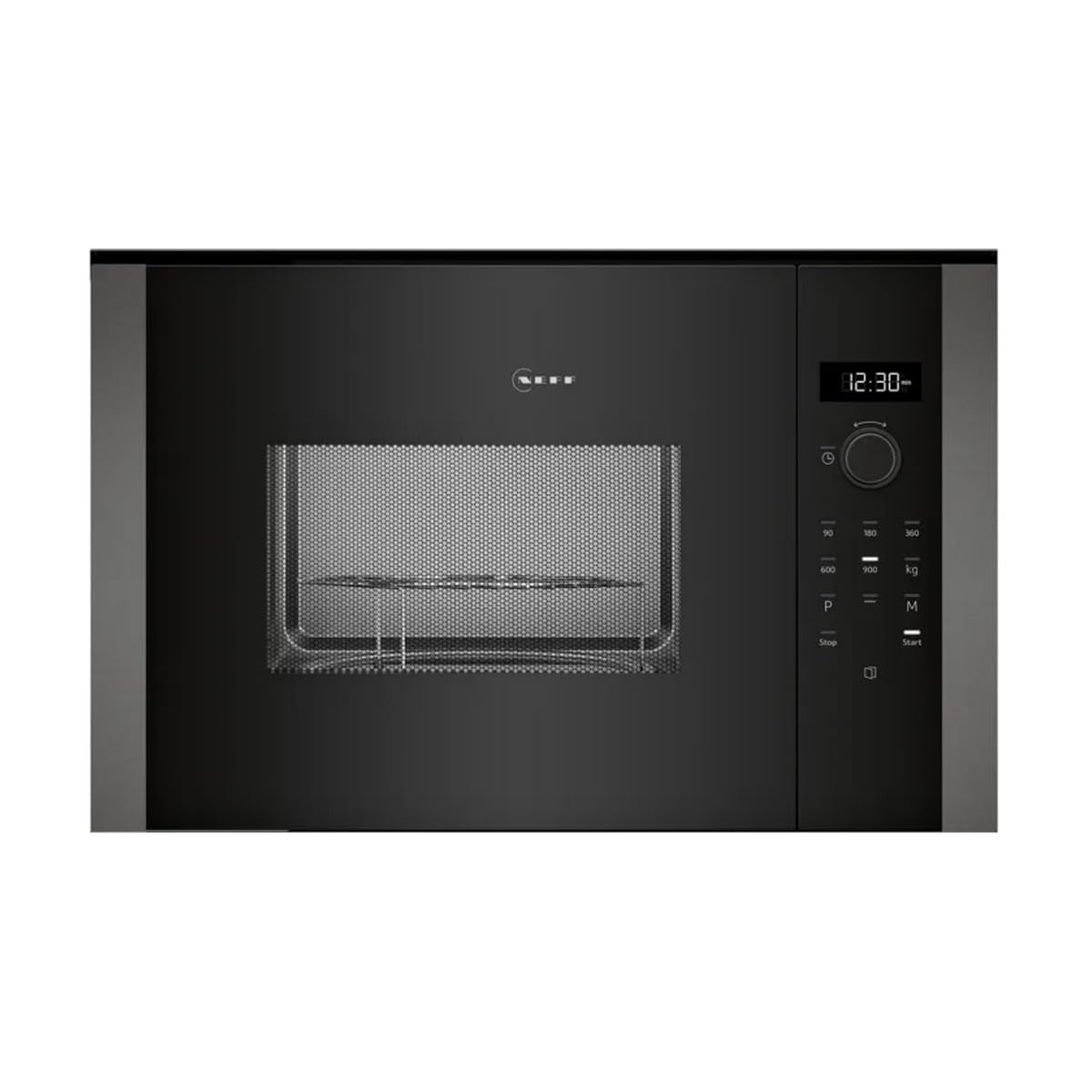 Micro ondes mono fonction Neff HLAGD53G0 gris graphite