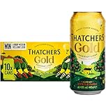Thatchers Gold - 10 x 440ml Cans, Smooth, Medium-Dry Apple Cider