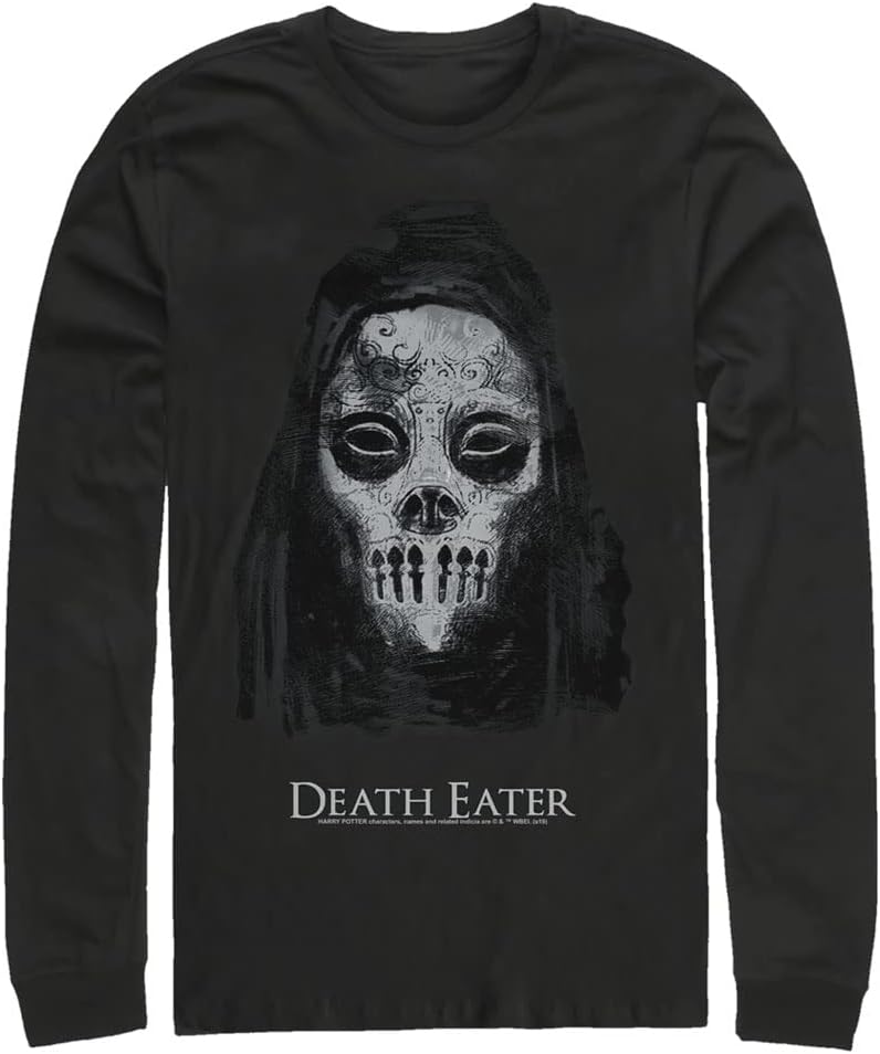 Harry PotterBig & Tall Death Eater Men's Tops Long Sleeve Tee Shirt