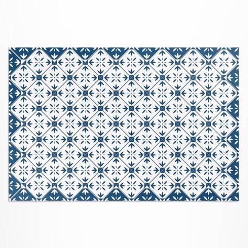 Tapis d'extérieur imperméable et résistant à la décoloration en PVC - 2
