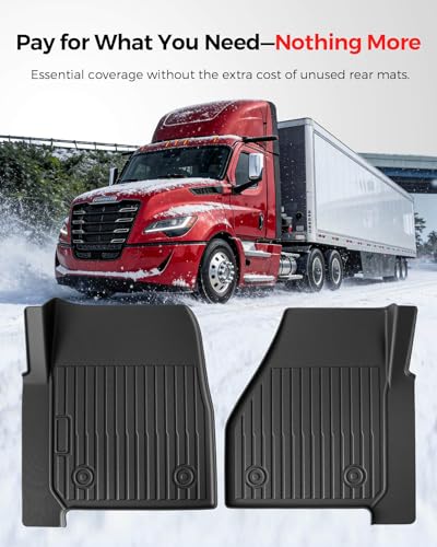 Image of TAPTES Floor Mats Cab Mats for Freightliner Cascadia 2018-2026