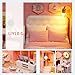 CUTEBEE Dollhouse Miniature with Furniture, DIY Dollhouse Kit Plus Dust Proof and Music Movement, 1:24 Scale Creative Room Idea (Dream Angels)