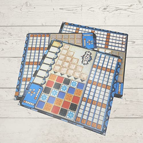 Plan B Games , Azul, Tile Laying Game, Ages 8+, 2 to 4 Players, 30 to 45 Minutes Playing Time,Black
