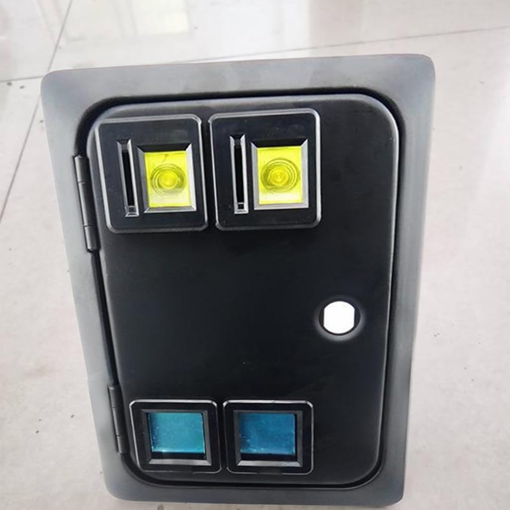Drzwi wejściowe Akcesoria do gier Podwójny mechanizm wprowadzania monet do automatu do gier
