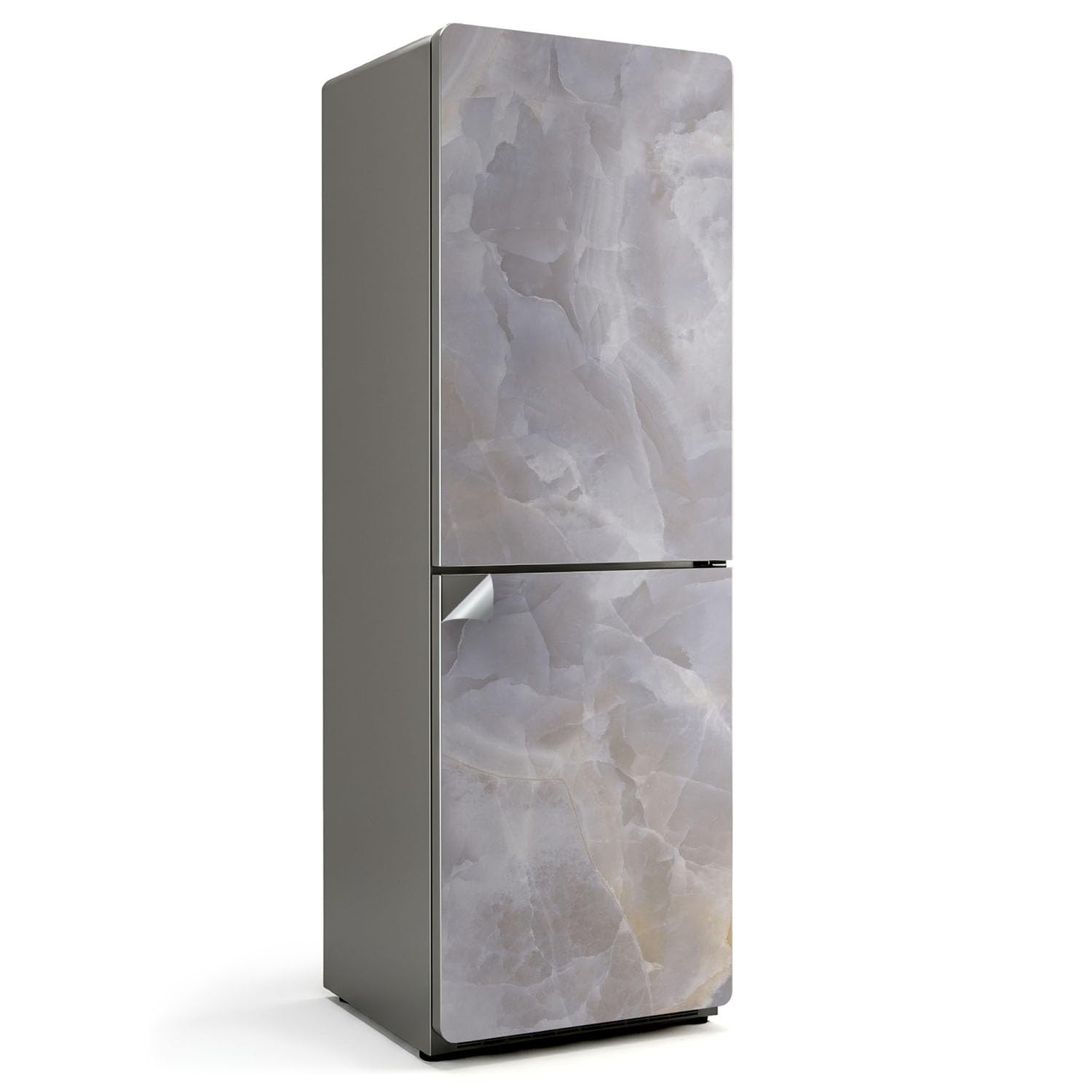 Vinilo adhesivo de piedra natural 60x180 cm para decorar la puerta de la cocina