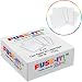 On Sale, System 96 6 inch Fusible Clear Glass Squares - 4 Pack