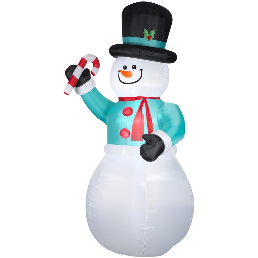 Amazon.com: Gemmy Christmas Airblown Inflatable Snowman w