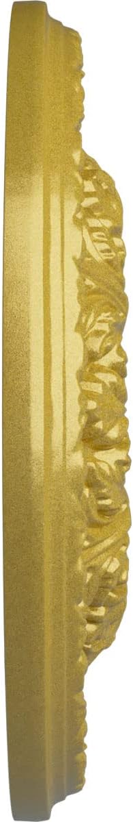 Ekena Millwork CM18GARGS Granada Ceiling Medallion, 18 OD x 3 1/2 ID x 2 1/2 P, Rich Gold