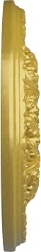 Ekena Millwork CM18GARGS Granada Ceiling Medallion, 18 OD x 3 1/2 ID x 2 1/2 P, Rich Gold
