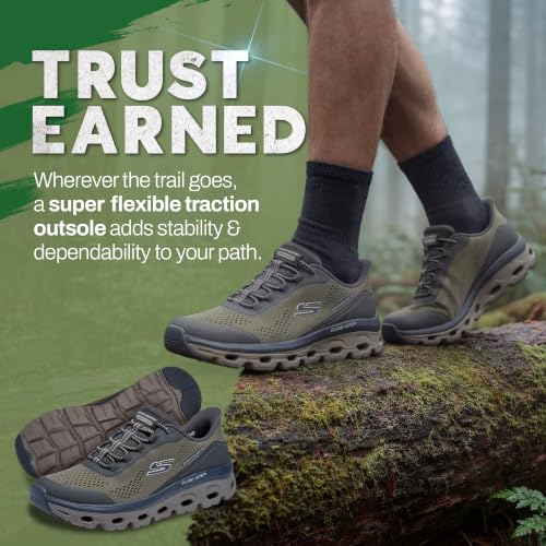 Image of Skechers Men's Glide-Step Sole Slip-in | Hands Free Slip-ins, Glide-Step, Air-Cooled Memory Foam, Machine Washable, Hiking, Trail, Casual, No Tie Fit