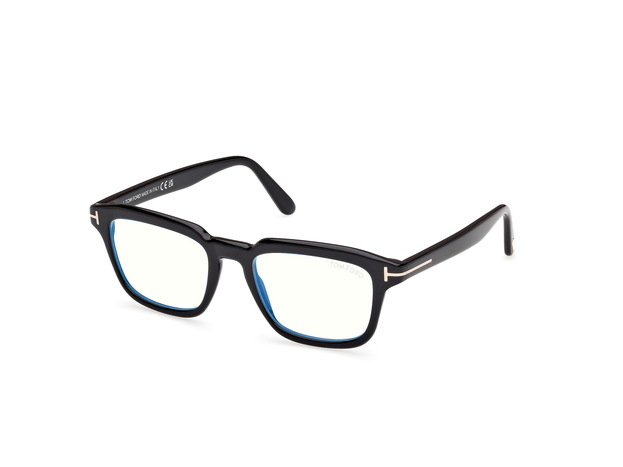 Marcolin Ft6032-b Unisex-Brille für Erwachsene, schwarz (Shiny Black), 52