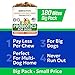 Bark&Spark Dog Probiotics & Digestive Enzymes (Gut Health) Allergy & Itchy Skin - Pet Diarrhea Gas Treatment Upset Stomach Relief, Digestion Health Prebiotic Supplement Tummy Treat (180Ct Chicken)