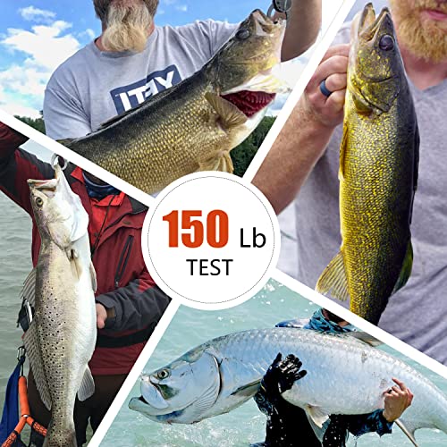 Líderes de equipamentos de pesca pesados, 10 peças de líderes de linha de pesca de aço inoxidável de