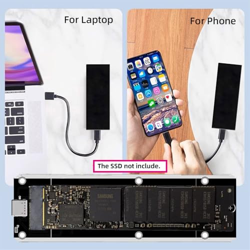 Caja externa USB-C para SSD Mac Air Pro 2012 miniatura 3