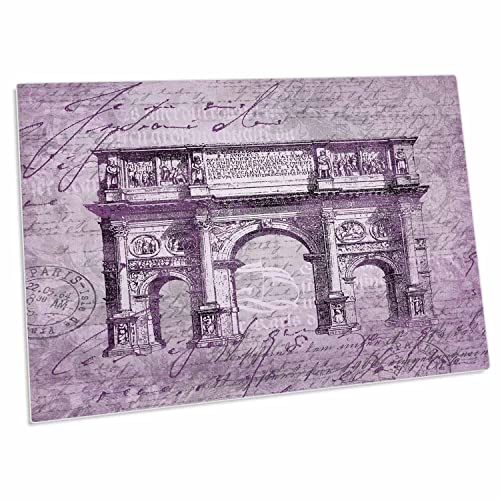 3dRose Nostalgic Illustration Arc De Triomphe Pad miniatura 1