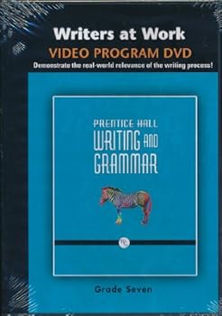 Hardcover Writing and Grammar Writers at Work DVD 2008 Gr7 Book