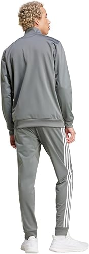 Miniatura 3 de adidas Traje de chándal básico de 3 rayas para hombre