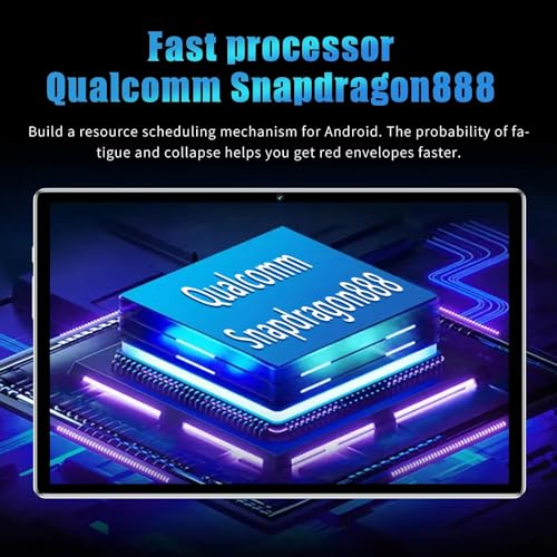 Tablet 12S PRO, 256GB, 8GB RAM, Dual-SIM,Tela Imersiva de 10.1', Câmera Traseira 32MP, Câmera front