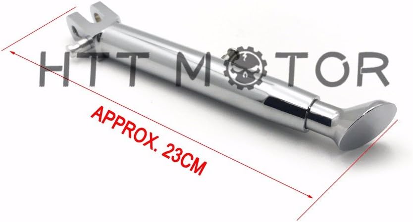 XKMT-CNC Aluminum Kickstand Foot Side Stand Support Compatible With ZX-14R 2006-2013 [B076HKNHMG]