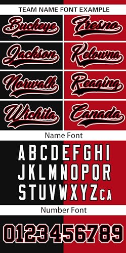 Camiseta de béisbol a rayas personalizada con nombre y número bordado para hombres, mujeres y jóvenes miniatura 5