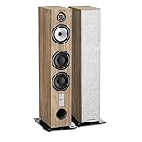 TRIANGLE - Altavoz de pie Hi-Fi Antal EZ - Capacidad de carga de 120 W - Eficiencia 92 dB/W/m - Versátil para música y cine en casa - 200 x 1090 x 345 mm - Roble claro (individual)