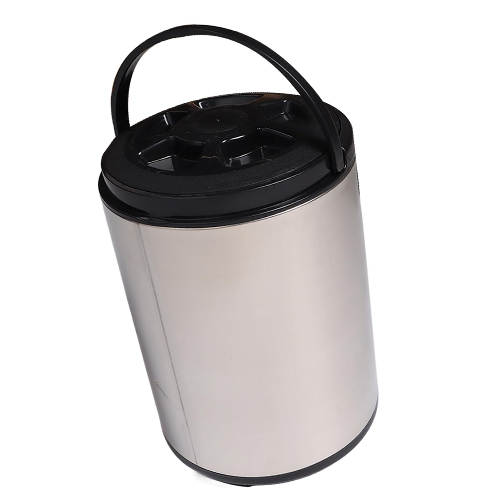 Dispenser per Bevande Calde e Fredde, Dispenser per Bevande Calde e Fredde a Doppio Strato da 8 Litri, in Acciaio Inossidabile, con Rubinetto e Maniglie, Acciaio 304 per caffè, tè, Latte,