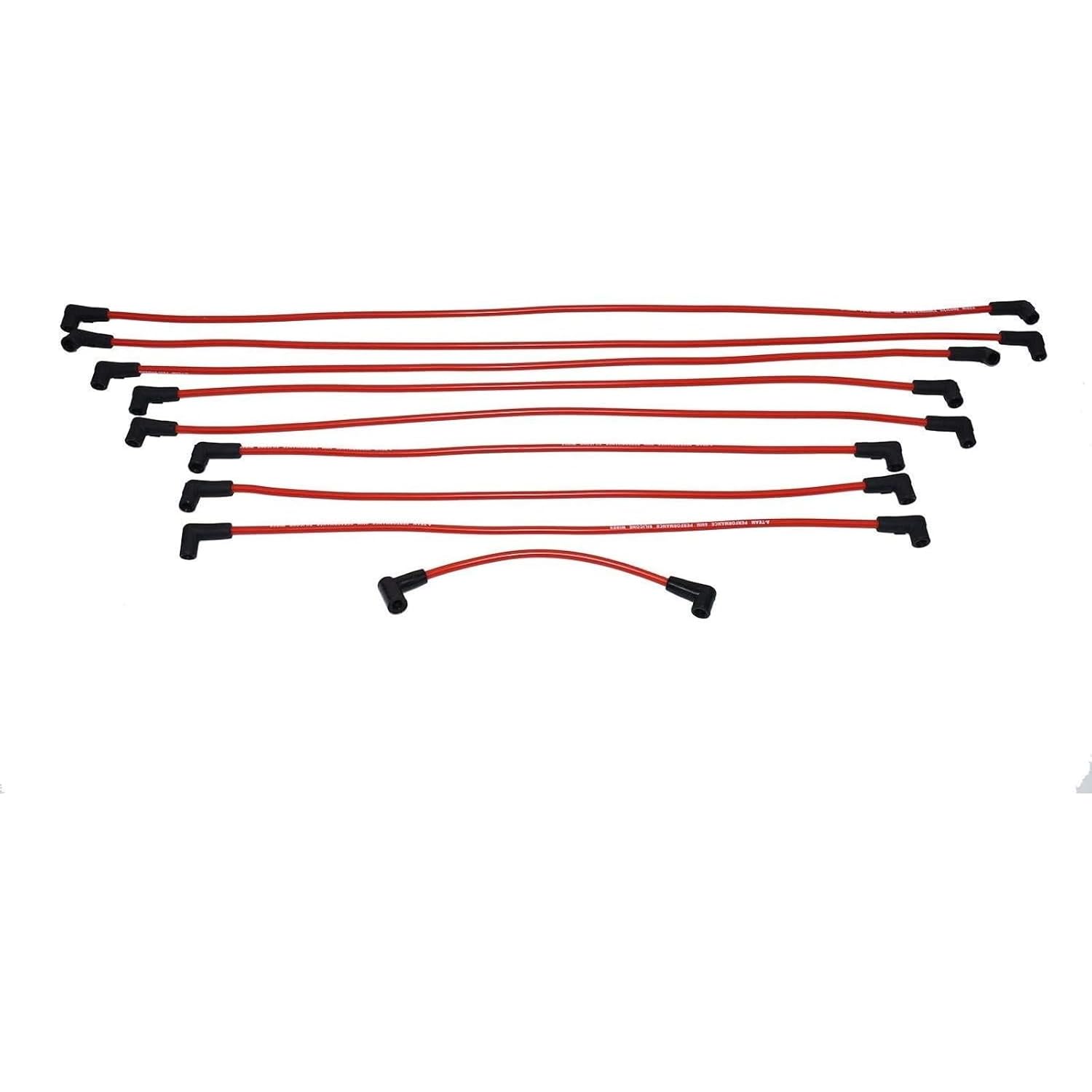 A-Team Performance - 10495798 OEM Distributor HEI651R and Red Spark Plug Wires Set - Compatible with GMC Chevy 4.3L V6 TBI EFI 1985-199 6 CYL Blazer S10 S15 Jimmy Sonoma C K Truck Pontiac Red Cap