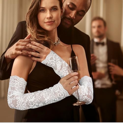 Sheer Gloves Mesh Gucci Gloves Chic Letter Embroidery Lace Gloves