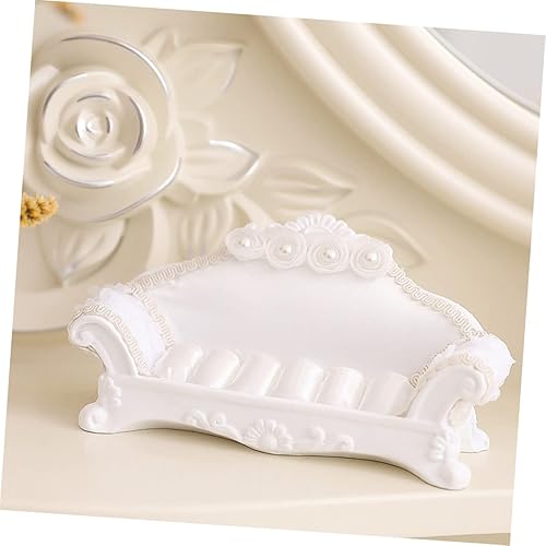 Vista 3 de Levemolo Muebles para bandeja con forma de tienda, almacenador, exhibiciÃ³n de muÃ±ecas, soporte de sofÃ¡, organizador de negocios, sofÃ¡