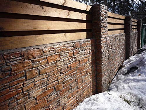 image for Polymolds Granite Mat Stamp Texturing Skin Slate Pattern Stone Decorat