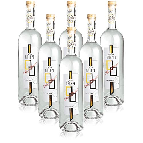 Fine Grappa Bianca 1 litro Astoria Grappa Italiana (6 botellas 1 litro)