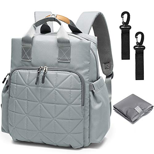 Wasserdicht Wickelrucksack Wickeltasche Babytasche Windeltasche Reisesucksack Baby Kinderwagen Isolierte Tasche Unisex Laptop Umhängetaschen